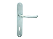 Kování interiérové ORION klika/klika 90 mm klíč chrom matný OCS