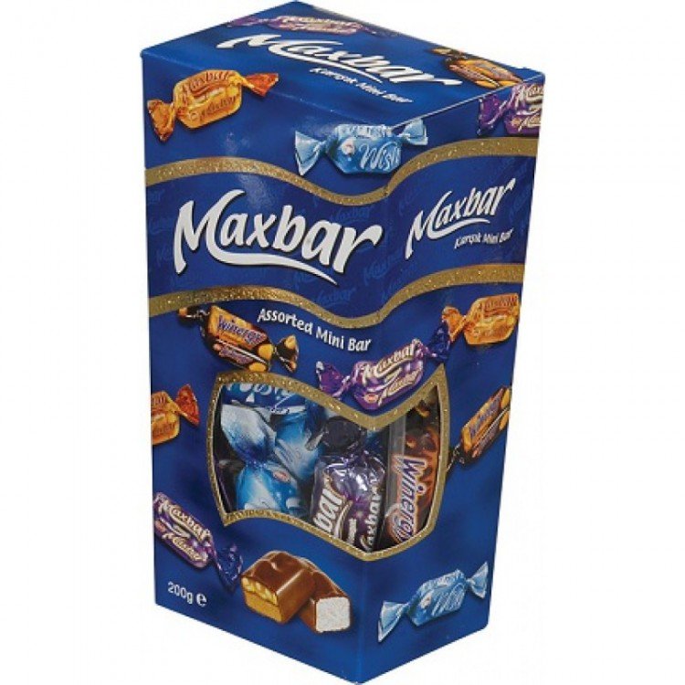 Čokoládové bonbony 200g box