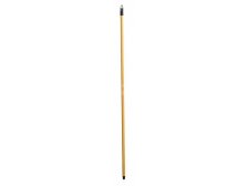 Tyč tvrzená 130cm hrubý závit, imitace dřeva, plast, kov