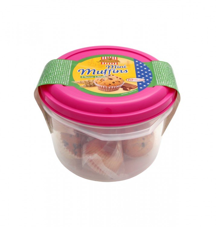 Mini Mufins choco+chips 250g Mini Mufins choco+chips 250g - Delikatesy, dárky Čokolády, bonbony, sladkosti