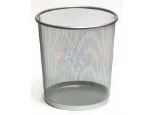 Koš kancelářský kovový, malý 16 l, průměr 26,5 cm (180005) (FV209a) DOPRODEJ !