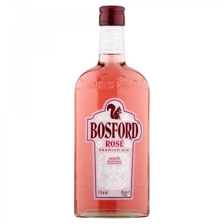 Gin Bosford Rose 0,7 l, 37,5% - Whisky, destiláty, likéry Ostatní lihoviny