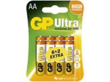 Baterie alkalická B19218-GP ULTRA 15AU LR6 AA blistr 8 BL (prodej pouze na celé blistry)