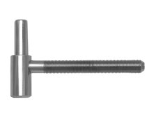 Závěs dveřní 60/10 SD M10 x 1/80 spodní díl, pravo-levý, zinek modrý, protipožární