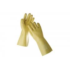 Rukavice STANDART úplet /PVC vel. 9 žluté (balení 10x pár)