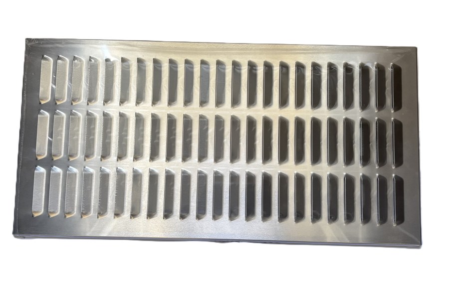 Mřížka 250 x 500 mm hliníková, vysekávaná žaluzie - Vybavení pro dům a domácnost Stavební prvky Mřížky větrací