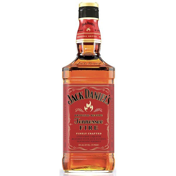 Jack Daniels Fire 35% 1 l (TOJDF351) - Whisky, destiláty, likéry Whisky