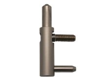 Závěs dveřní TRIO 15 DZ M8 x 22 SD spodní díl, pravo-levý, nikl satén