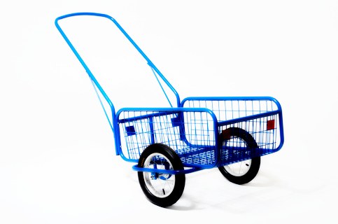 Vozík dvoukolový FAVORIT MSG 12" LM-lak modrý (MGVMSG12MO) - Žebříky, manipul.technika, kolečka Manipulační stroje a pomůcky Vozíky dvoukolové - kárky