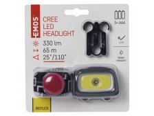 Čelovka 3 LED 2 x CR2032 P3529 včetně RP (EMP3529)