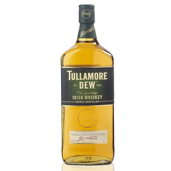 Whisky irská Tullamore Dew 40% 1 l - Whisky, destiláty, likéry Whisky