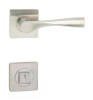 Kování rozetové GIUSSY-S klika/klika WC, rozeta 54 mm, nerez IN