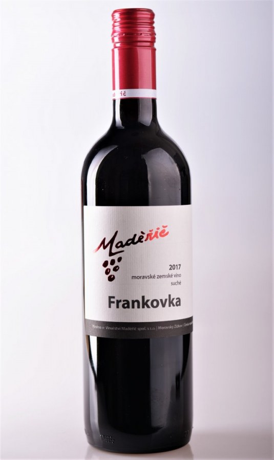 Víno FRANKOVKA 2017 MZV suché, 0,75 l č. š. 7114