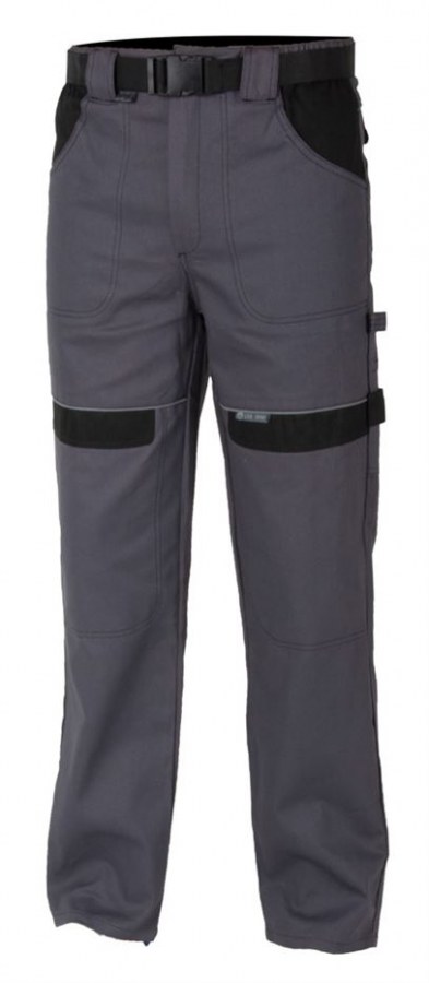 Kalhoty pas COOL TREND šedo-černé H8304 vel. 48 - Pomůcky ochranné a úklidové Pomůcky ochranné Oděvy, bundy, kalhoty, obleky