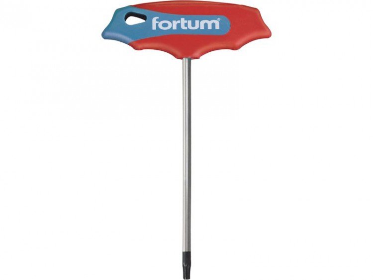 Klíč-T TORX,T 25, L 200 mm, 61CrV5, Fortum Klíč-T TORX,T 25, L 200 mm, 61CrV5, Fortum - Nářadí ruční a elektrické, měřidla Nářadí ruční Klíče, hlavice nástrčné