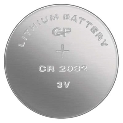 Baterie lithiová knoflíková B1532 - GP CR2032 (balení 5 ks)