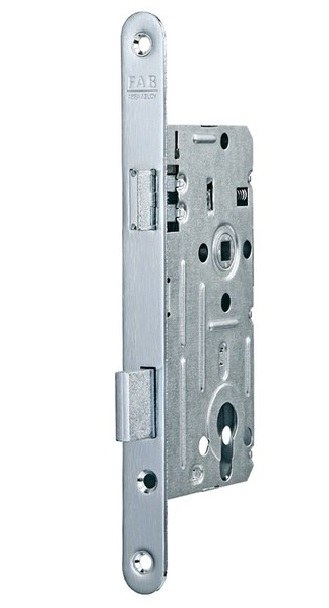 Zámek zadlabací 190/140/20L vložka 72/80 backset (dorn) 55 mm čelo 20 mm L - Vložky,zámky,klíče,frézky Zámky zadlabací, příslušenství Zámky zadlabací dveřní
