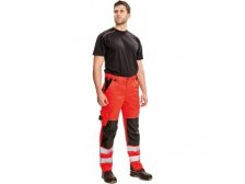 Kalhoty KNOXFIELD HV FL290 velikost 56 červená