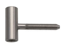 Závěs dveřní TUKAN VD M8 nerez INOX vrchní díl, pravo-levý, kartáčovaný