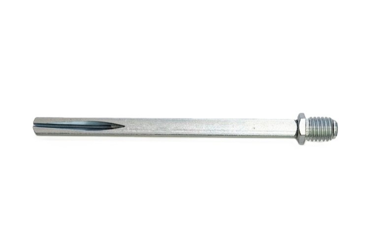 Čtyřhran se závitem 8 x 8 x 140 mm M12 s výřezem Čtyřhran se závitem 8 x 8 x 140 mm M12 s výřezem - Kliky, okenní a dveřní kování, panty Kování dveřní Kování dveřní příslušenství