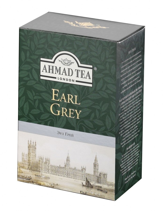 Čaj AHMAD Earl Grey 200g, 100 x 2 g