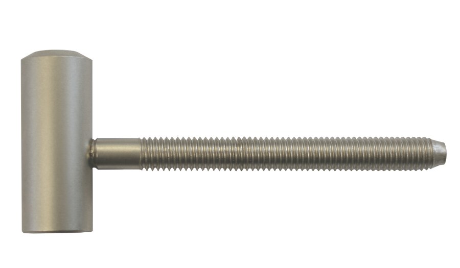 Závěs dveřní 80/12 VD M8 x 80 vrchní díl, pravo-levý, nikl satén, protipožární - Kliky, okenní a dveřní kování, panty Závěsy (panty) Závěsy dveřní