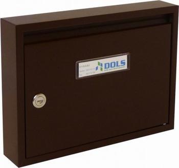 Schránka poštovní DLS E-01 čokoládově hnědá RAL 8017 325x240x60 mm - Vybavení pro dům a domácnost Schránky, pokladny, skříňky Schránky poštovní, vhozy, přísl.