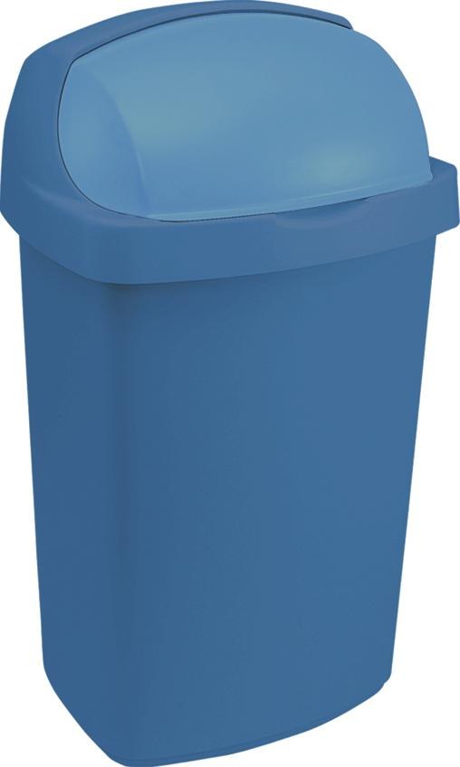 Koš odpadkový ROLL TOP 10 l modrý