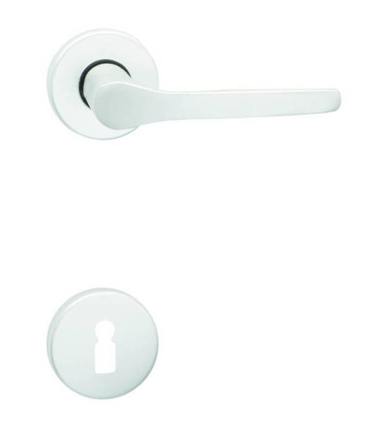 Kování rozetové MONET-R klika/klika klíč stříbrný elox F1 - Kliky, okenní a dveřní kování, panty Kování dveřní Kování dveřní mezip. hliník, bez PÚ