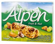Alpen tyčinky Ovoce a ořechy 5 x 28 g Alpen tyčinky Ovoce a ořechy 5 x 28 g - Delikatesy, dárky Delikatesy