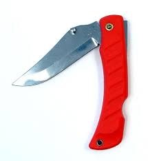 Nůž 243-NH-1/C červený - Vybavení pro dům a domácnost Nože Nože zavírací