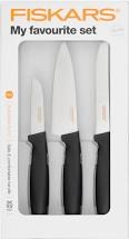 Nůž set 3ks 1016006 FISKARS - Vybavení pro dům a domácnost Nože Nože kuchyňské, řeznické, universal