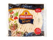 Tortilla pšeničná předpečená Mission NEW balení 6ks 370 g