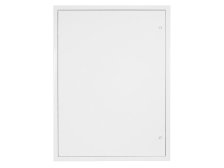Dvířka revizní 600 x 800 mm kovová s přebalem bílá