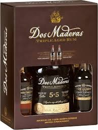 Rum Dos MADERAS 5 + 5, 0,7 l, 40 % + 2 x sherry - Whisky, destiláty, likéry Rum