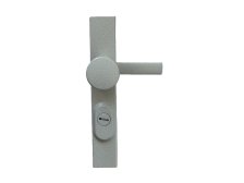 Kování bezpečnostní R1 klika/knoflík 72 mm vložka antik bílá AB s překrytím (R R172DAB)