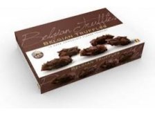 Lanýže z hořké čokolády 125 g Belgian Truffles Dark Chocolate