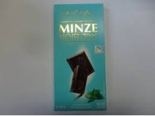 Čokoláda hořká 70% s mentolem 100 g