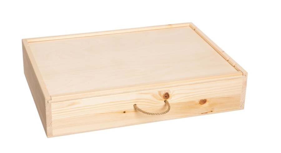 Bedna dřevěná na 6 láhví Bedna dřevěná na 6 láhví - Obaly na víno, příslušenství