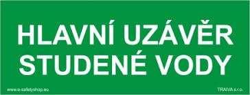 Tabulka bezpečnostní zakázková Uzávěr studené vody Tabulka bezpečnostní zakázková Uzávěr studené vody - Pomůcky ochranné a úklidové Pomůcky ochranné Pomůcky ochranné ostatní