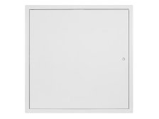 Dvířka revizní 600 x 600 mm kovová s přebalem bílá