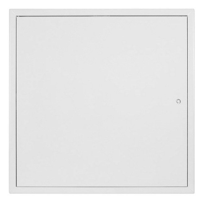 Dvířka revizní 600 x 600 mm kovová s přebalem bílá