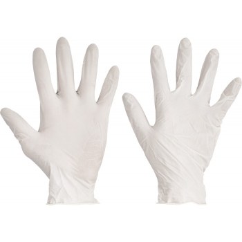 Rukavice jednorázové latexové LOON FF XL box - 100ks EUROTECHNIQUE Rukavice jednorázové latexové LOON FF XL box - 100ks EUROTECHNIQUE - Pomůcky ochranné a úklidové Pomůcky ochranné Rukavice pracovní