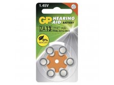 Baterie do naslouchadel B3513 GP ZA13 6 ks na blistru