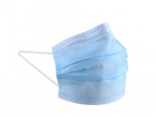 Rouška jednorázová - hygienická třívrstvá 17,5 x 9,5 cm box - 50ks