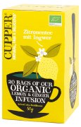 Čaj Cupper citron + zázvor bio 35 g - Delikatesy, dárky Káva, čaj, nealkoholické nápoje
