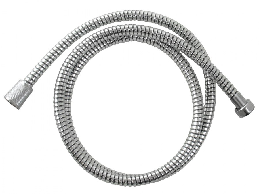 Hadice sprchová černo/stříbrná 150 cm PVC