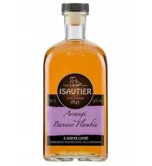 Rum Isautier Arrangé Banane Flambée 0,5 l alk. 40% - Whisky, destiláty, likéry Rum