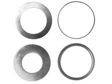 Kroužky redukční k pilovým kotoučům 30x1,4 mm, zredukovaný průměr 28,6; 25; 20; 16 mm