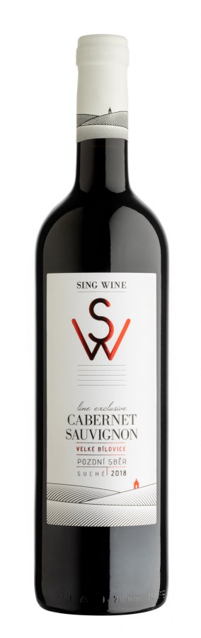 Cabernet Sauvignon PS 2018 suché, z.c.0,9g, alk. 13% Cabernet Sauvignon PS 2018 suché, z.c.0,9g, alk. 13% - Víno tiché Tiché Červené